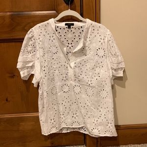 White J. Crew blouse